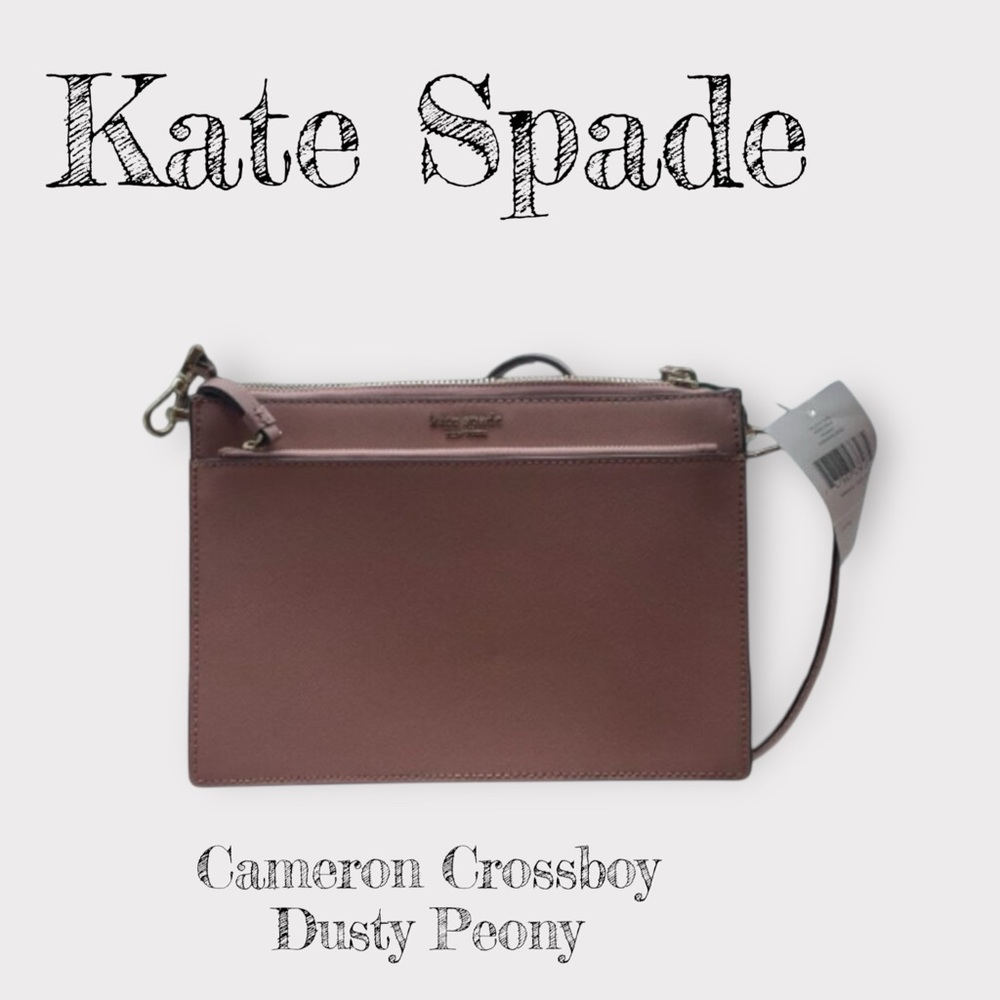 NWT.- Kate Spade Cameron Crossbody - Dusty Peony - Receipt Included